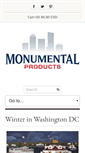 Mobile Screenshot of monumentalproducts.com